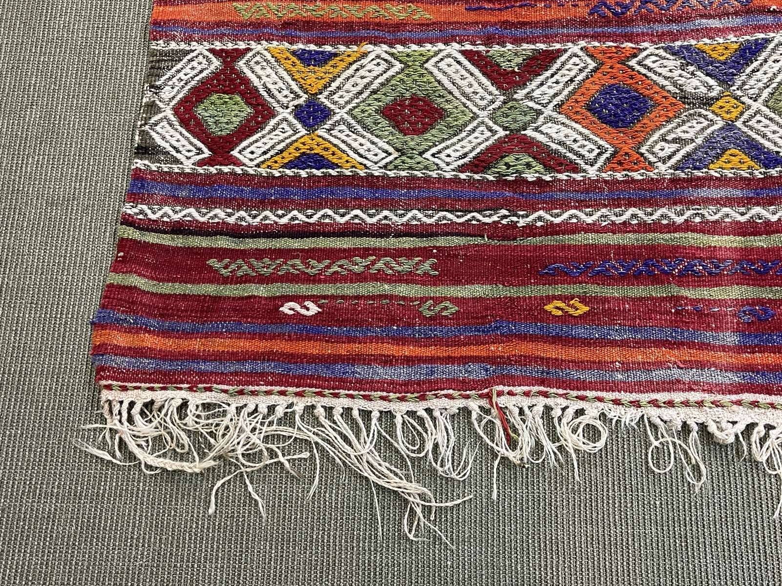 Wool kilim rug