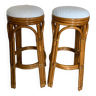 Rattan bar stools