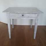 Old farm table in solid oak