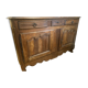 Important Louis XV style walnut sideboard.