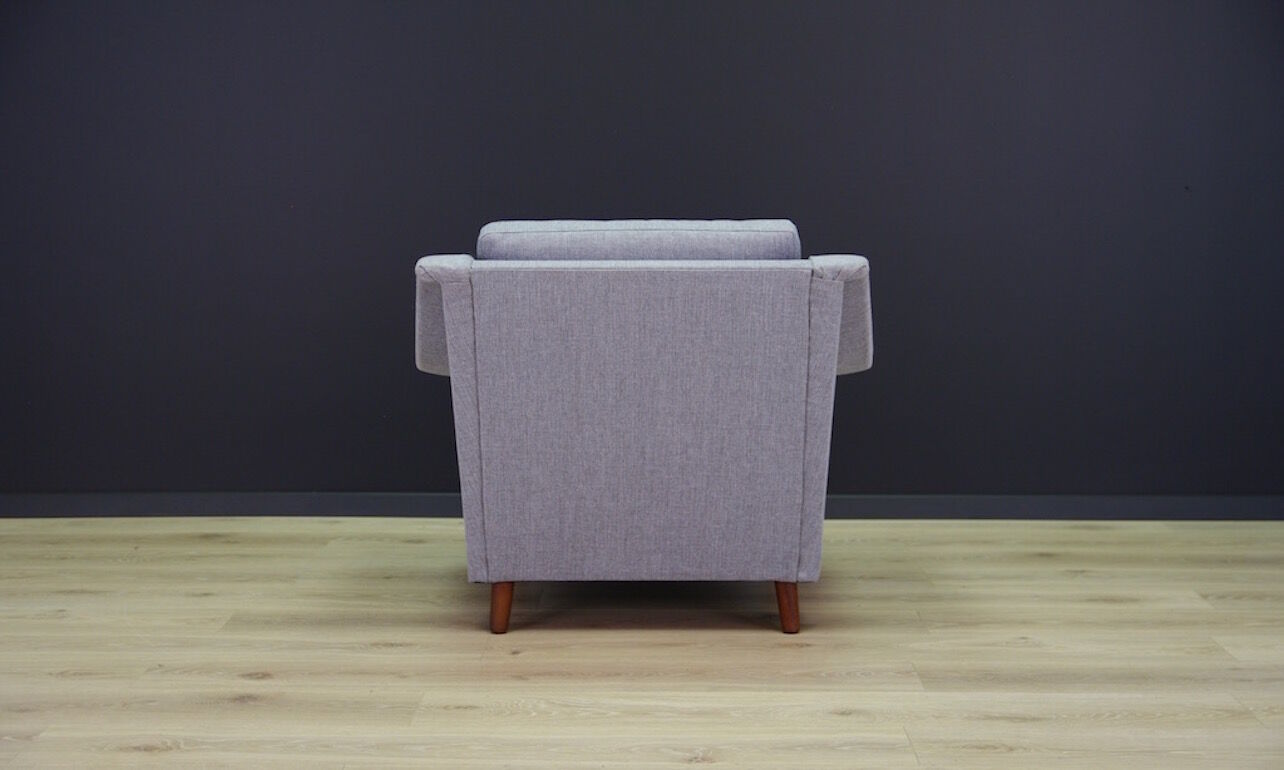 Grey armchair, Danish design, 1960s, production: Denmark