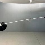 J.J.M. Hoogervorst Black Counter Balance Ceiling Lamp by Anvia Holland 1950