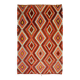 Vintage Colourful Turkish Kilim Rug 170x257 cm Handmade Wool