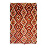 Vintage Colourful Turkish Kilim Rug 170x257 cm Handmade Wool