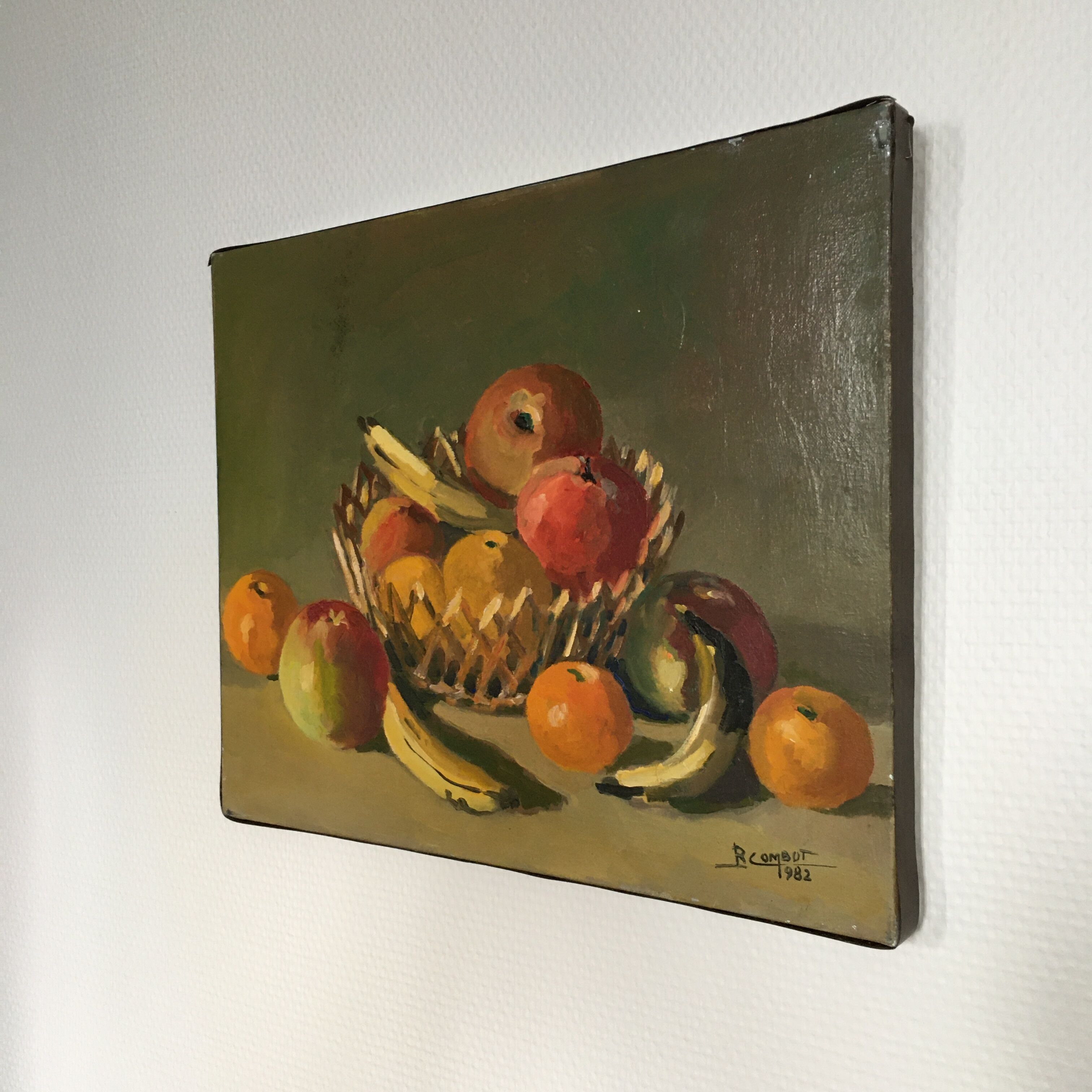 Fruit basket painting