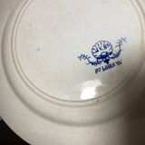 4 Assorted plates from Longwy and Moustiers