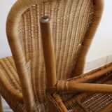4 rattan chairs
