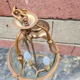 Old Lantern Louis XVI brass