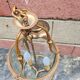 Old Lantern Louis XVI brass