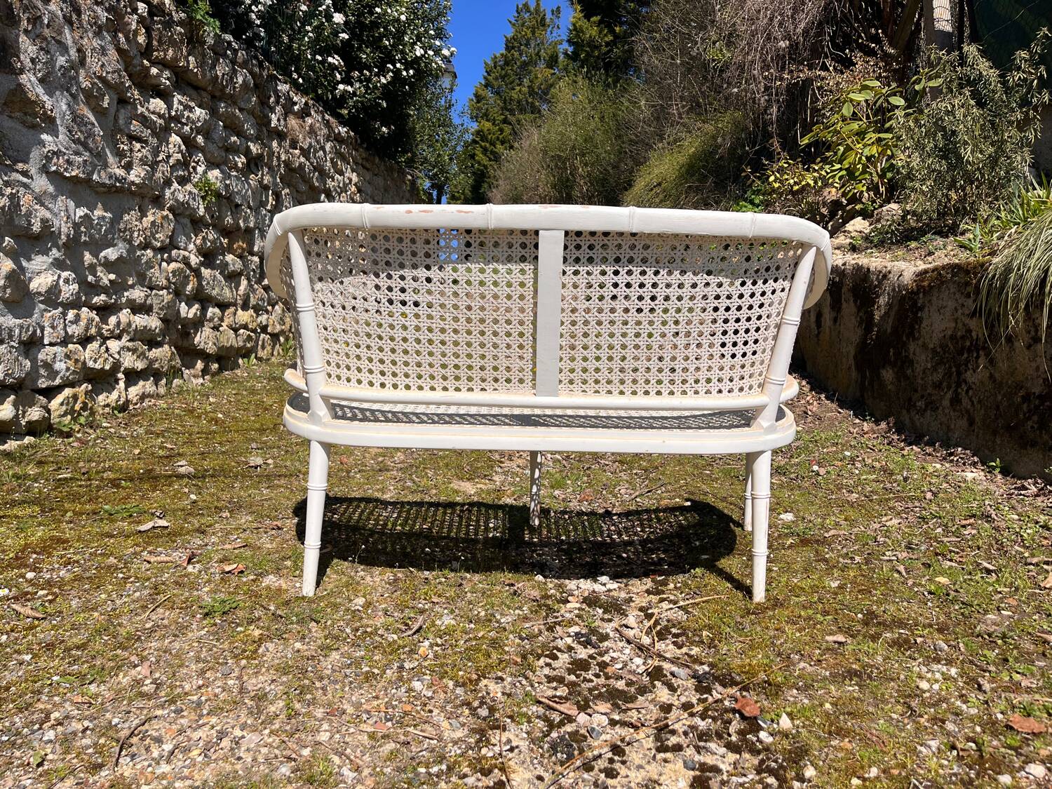 French Riviera bench seat 1970