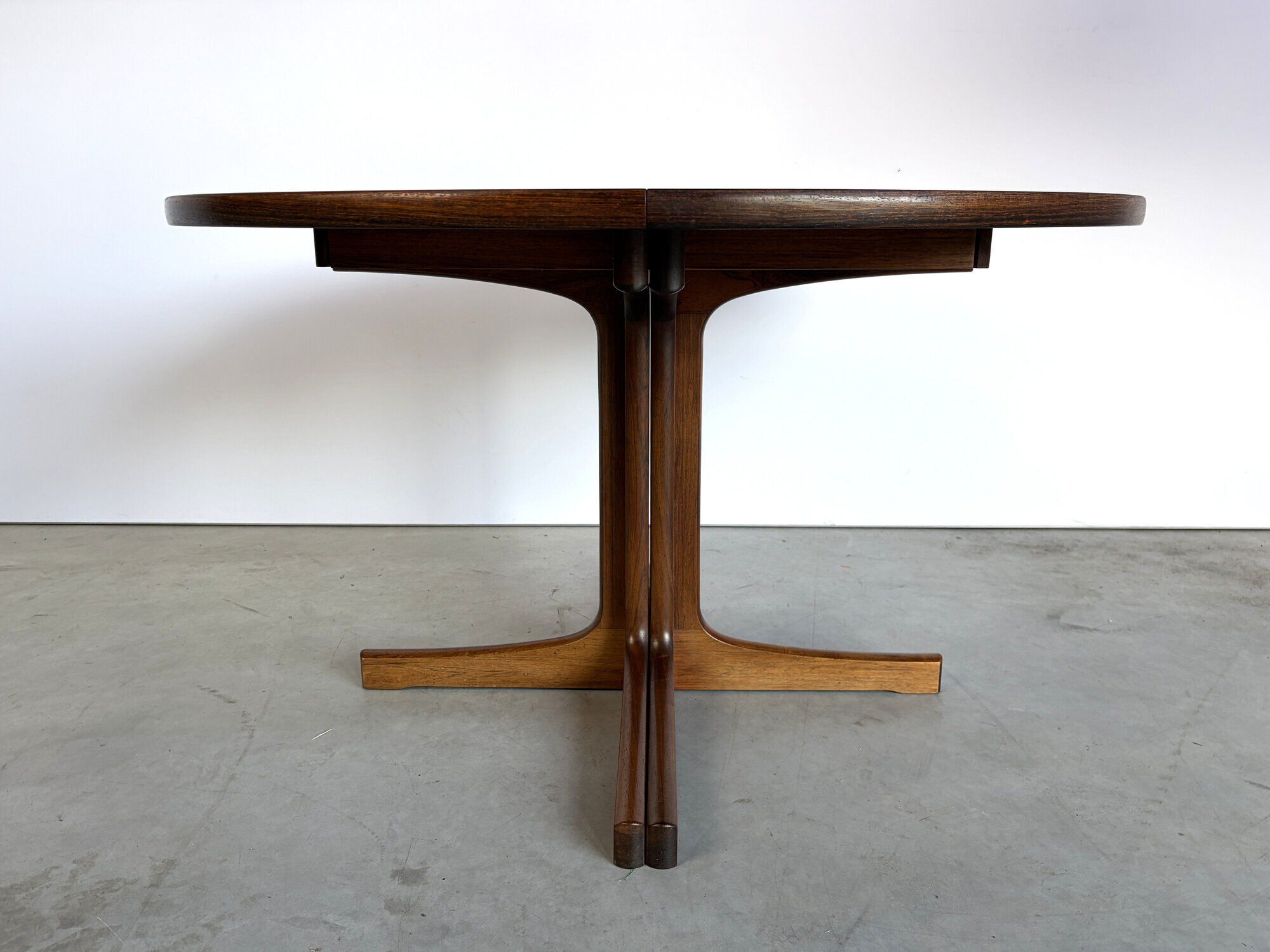 Midcentury Swedish extendable dining table in teak, 1960s