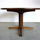 Midcentury Swedish extendable dining table in teak, 1960s