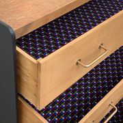 1960 compass foot chest of drawers