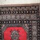 Vintage carpet Uzbek Bukhara handmade 65cm x 170cm 1960s, 1C712