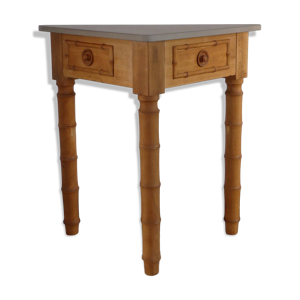 Console en bois imitant - bambou