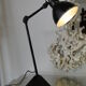 Vintage desk lamp Bernard Albin Gras model 205 portable circa 1930