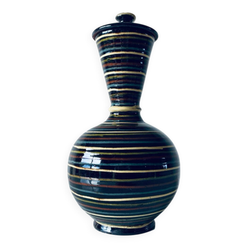 Poterie en terre cuite vernissée