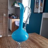 Carafe en verre de Murano Bleu Clair
