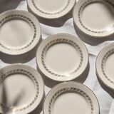 Digoin & Sarreguemines dessert plates