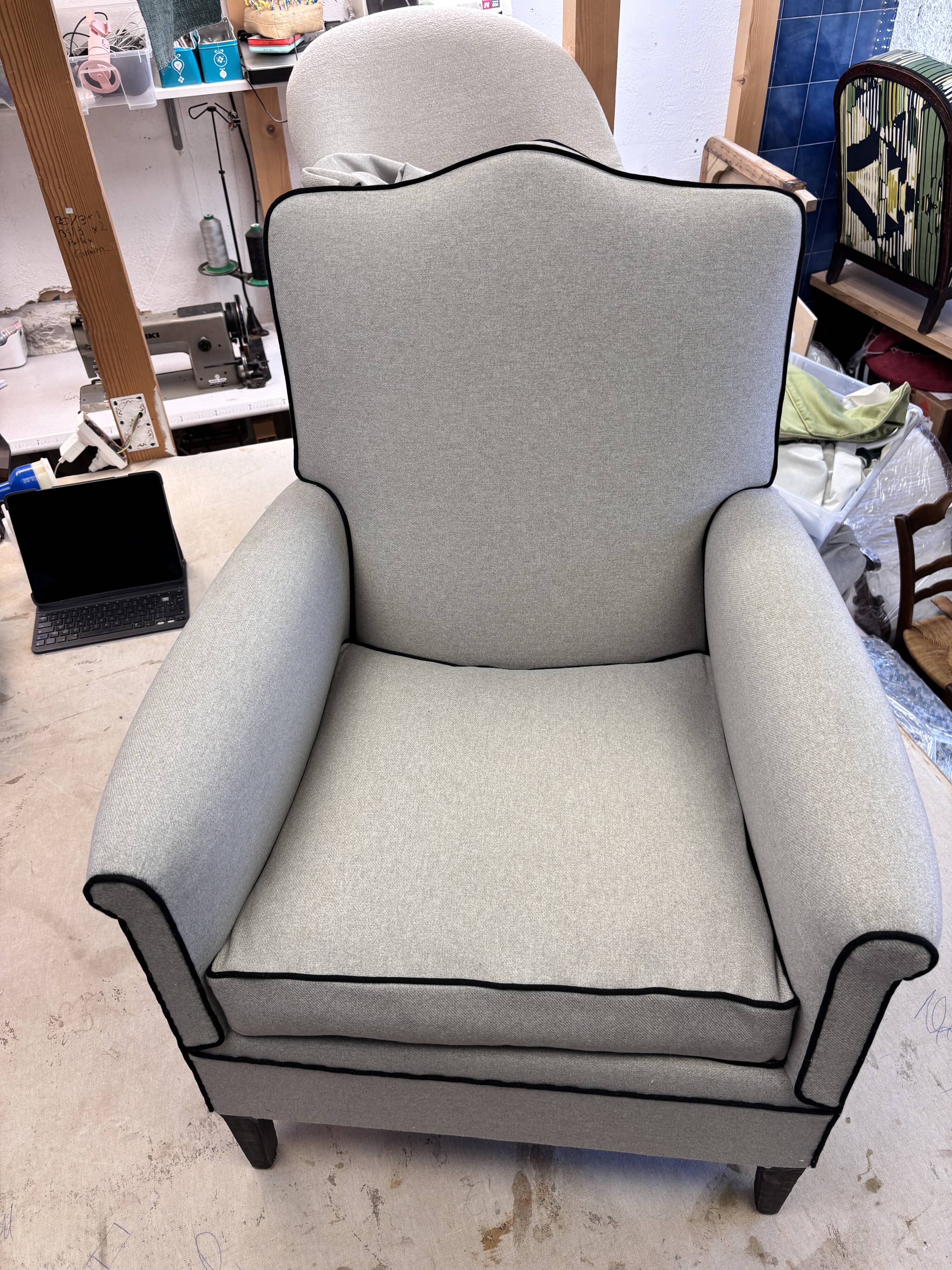 Art Deco club chair
