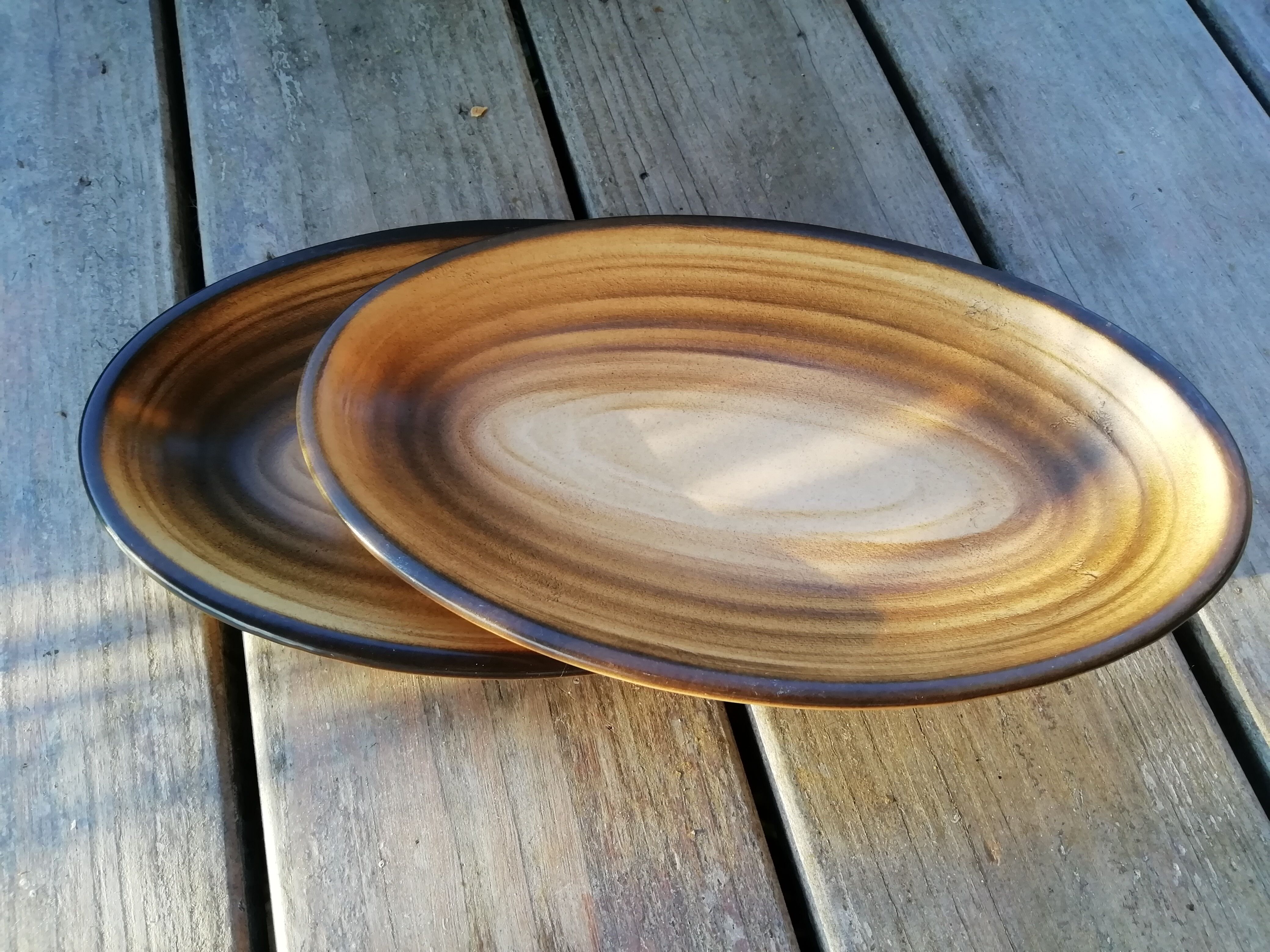 Pair of saline raviers