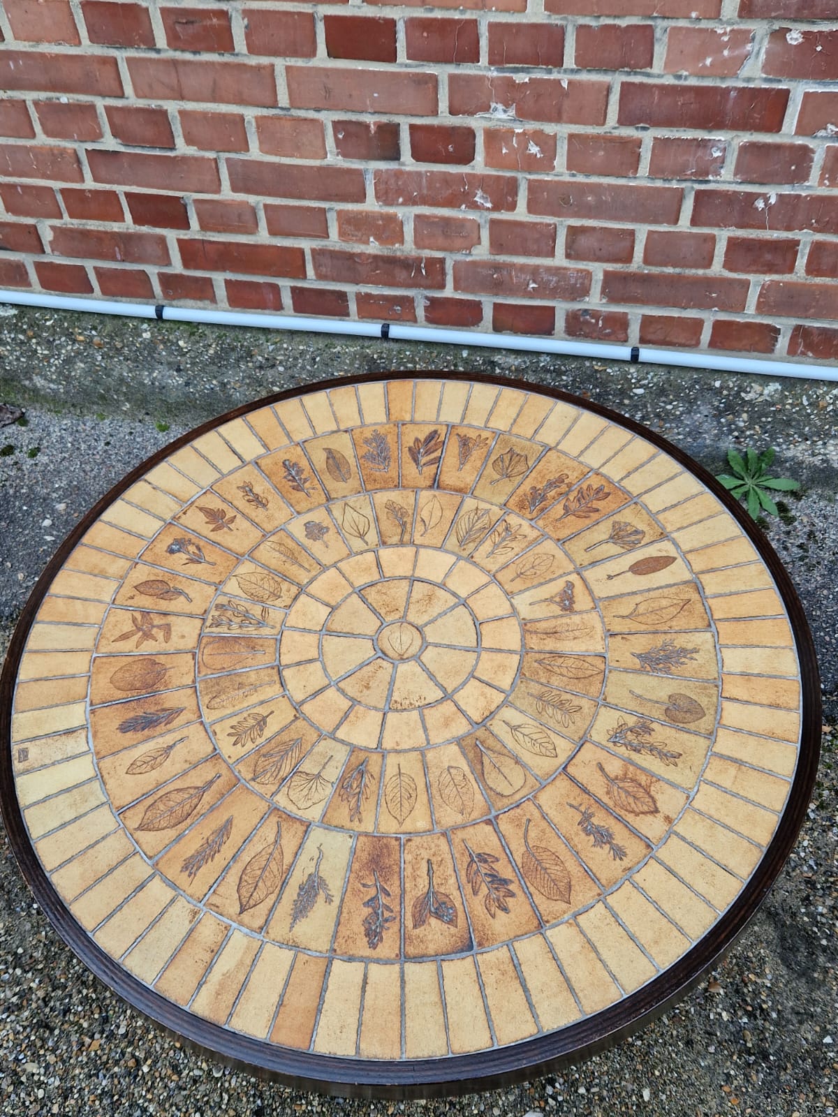 Ceramic coffee table Roger Capron 1960