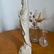 Ancient statuette Virgin Mary Our Lady of Lourdes