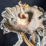 Lustre pampilles style Louis XV