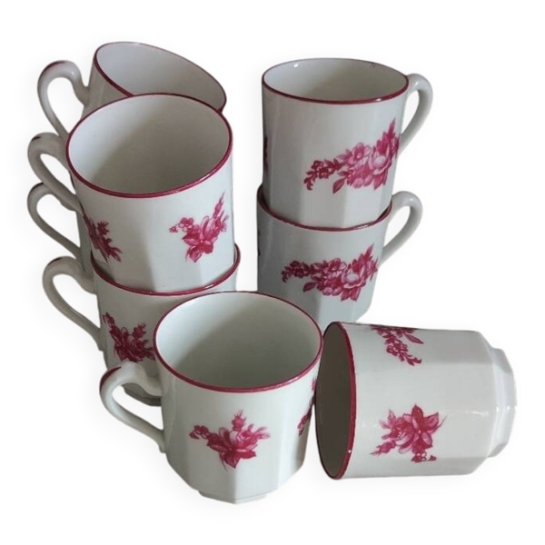 Lot de 8 tasses