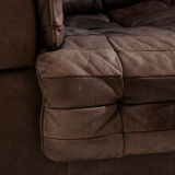 De Sede ds11 modular leather sofa set, set of 6 mk9569