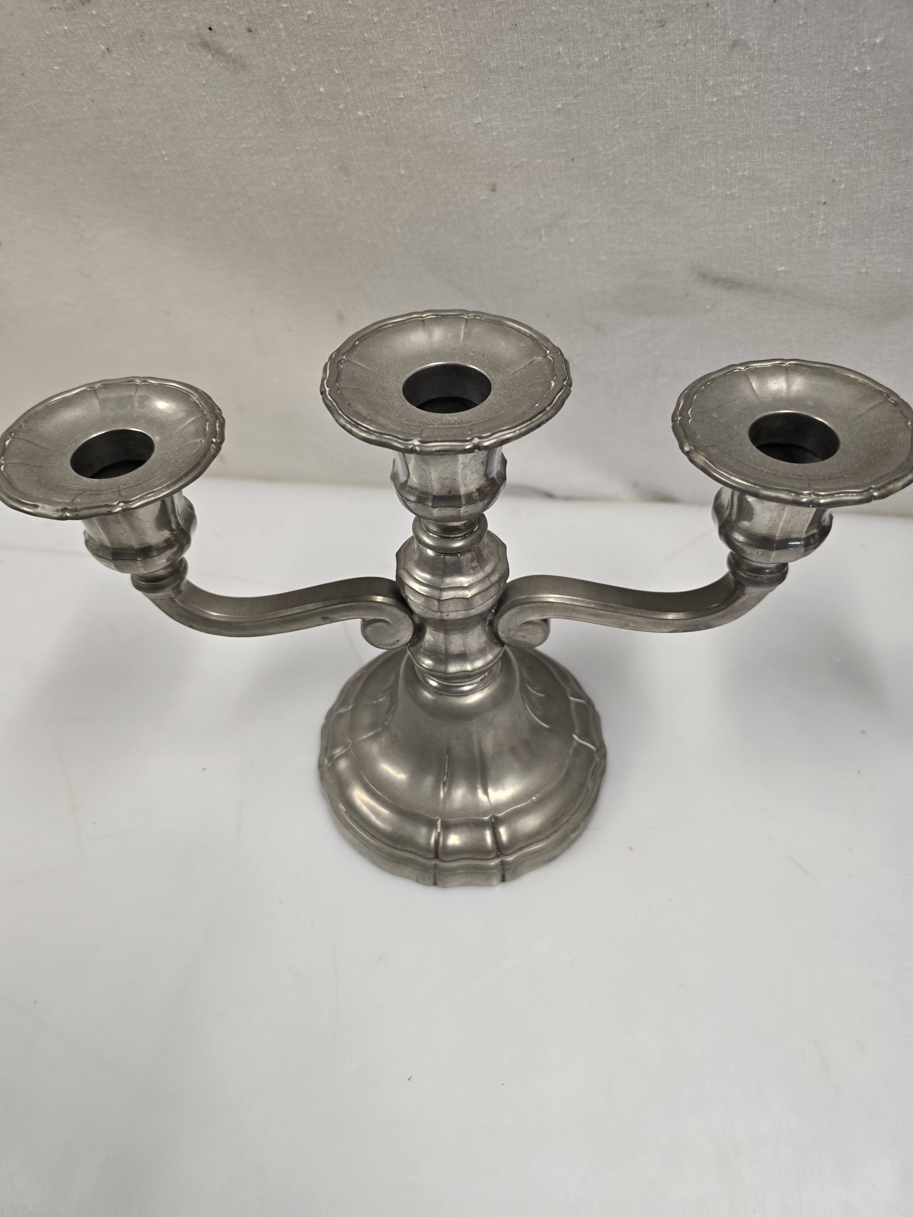 Pair of mid-20th century candlesticks
