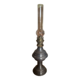 Pewter oil lamp