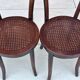 Suite de 6 chaises de bistrot Thonet années 1920