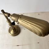 Old 50s "shell" desk lamp, vintage lighting