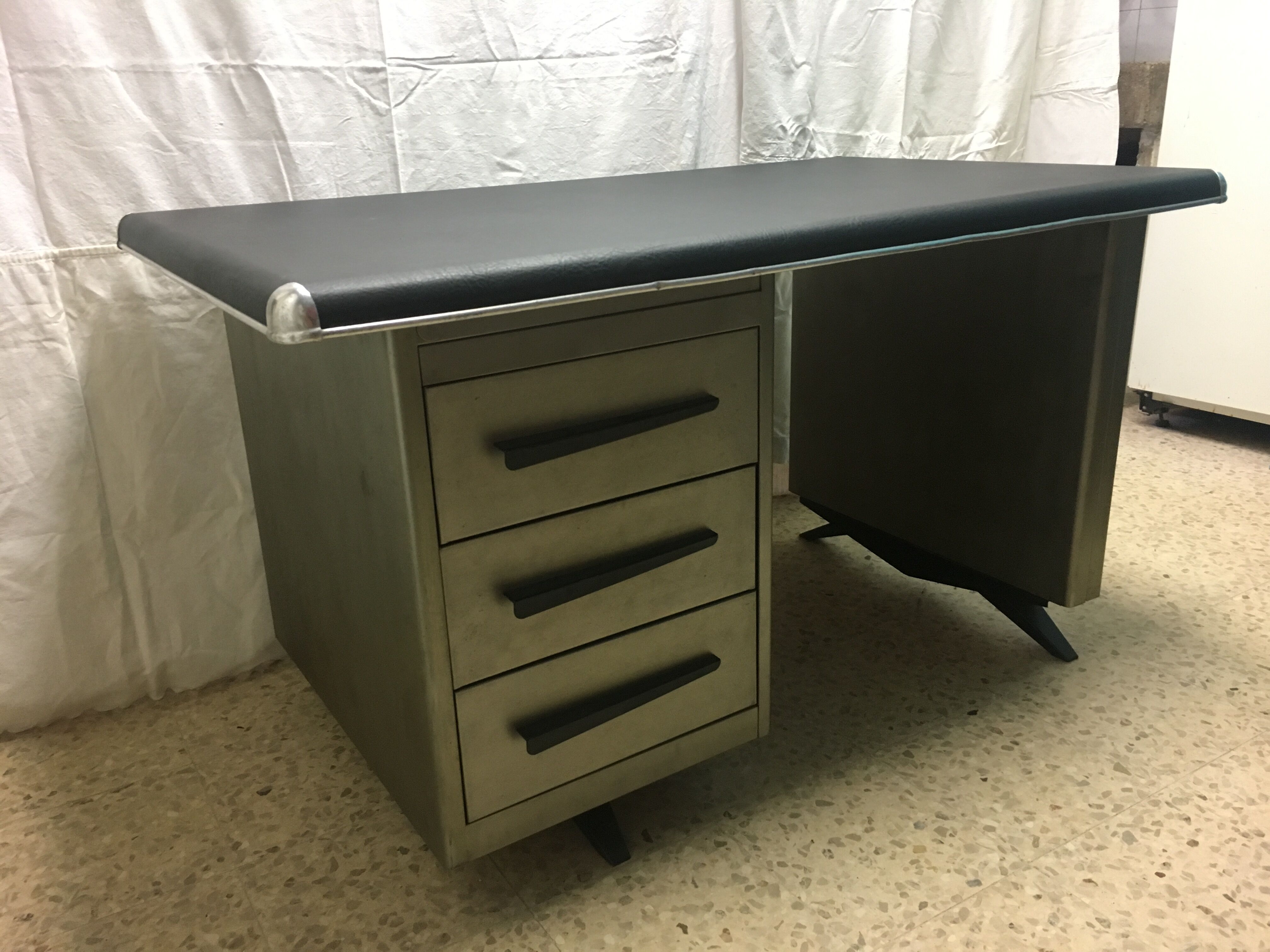 Industrial metal desk from the 60s