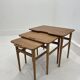 Tables gigognes en teck danois par Kurt Østervig pour Jason Møbler, années 1960, ensemble de