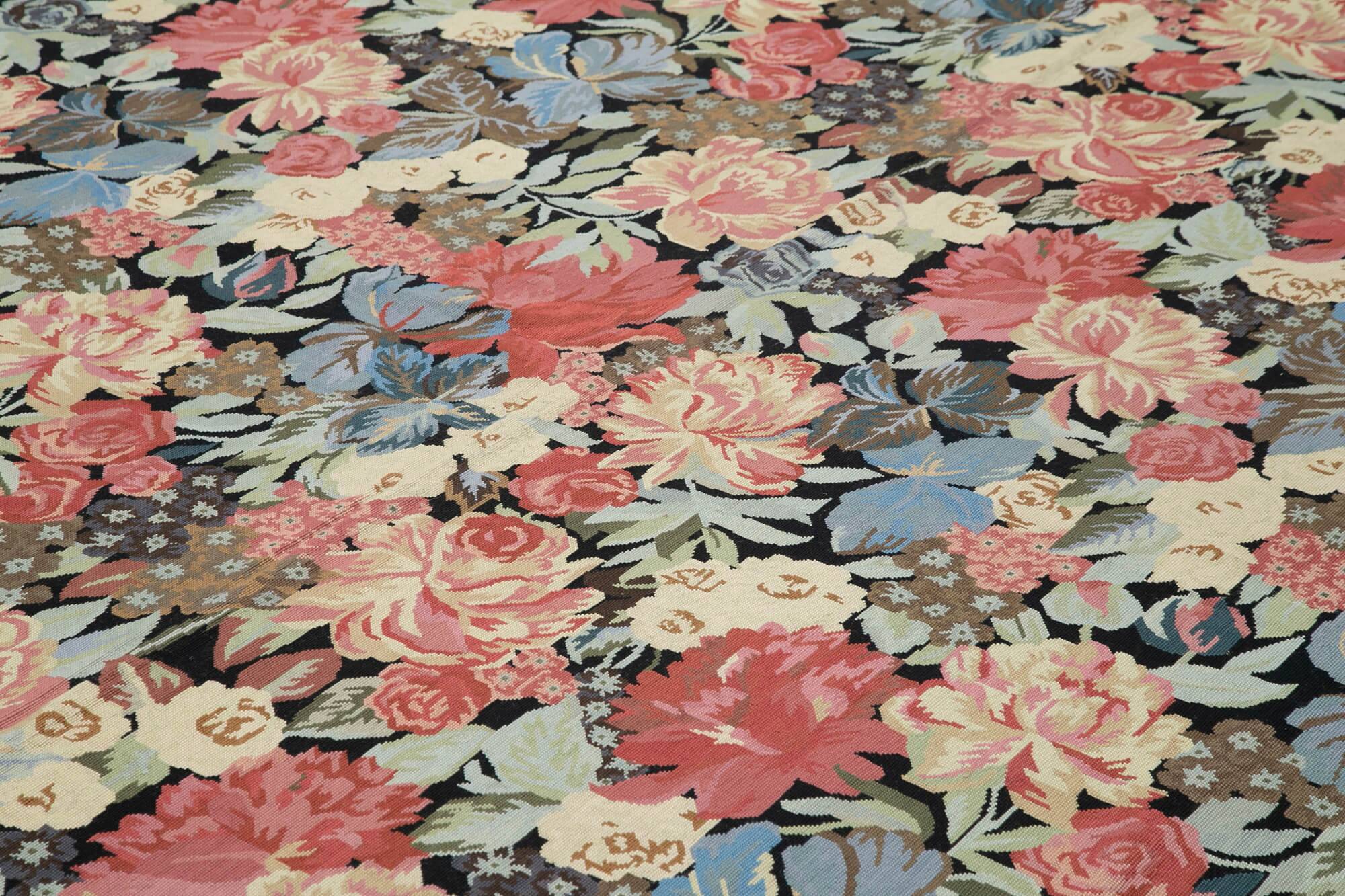 Handmade Vintage Flatweave Needlepoint Kilim 304 cm x 423 cm