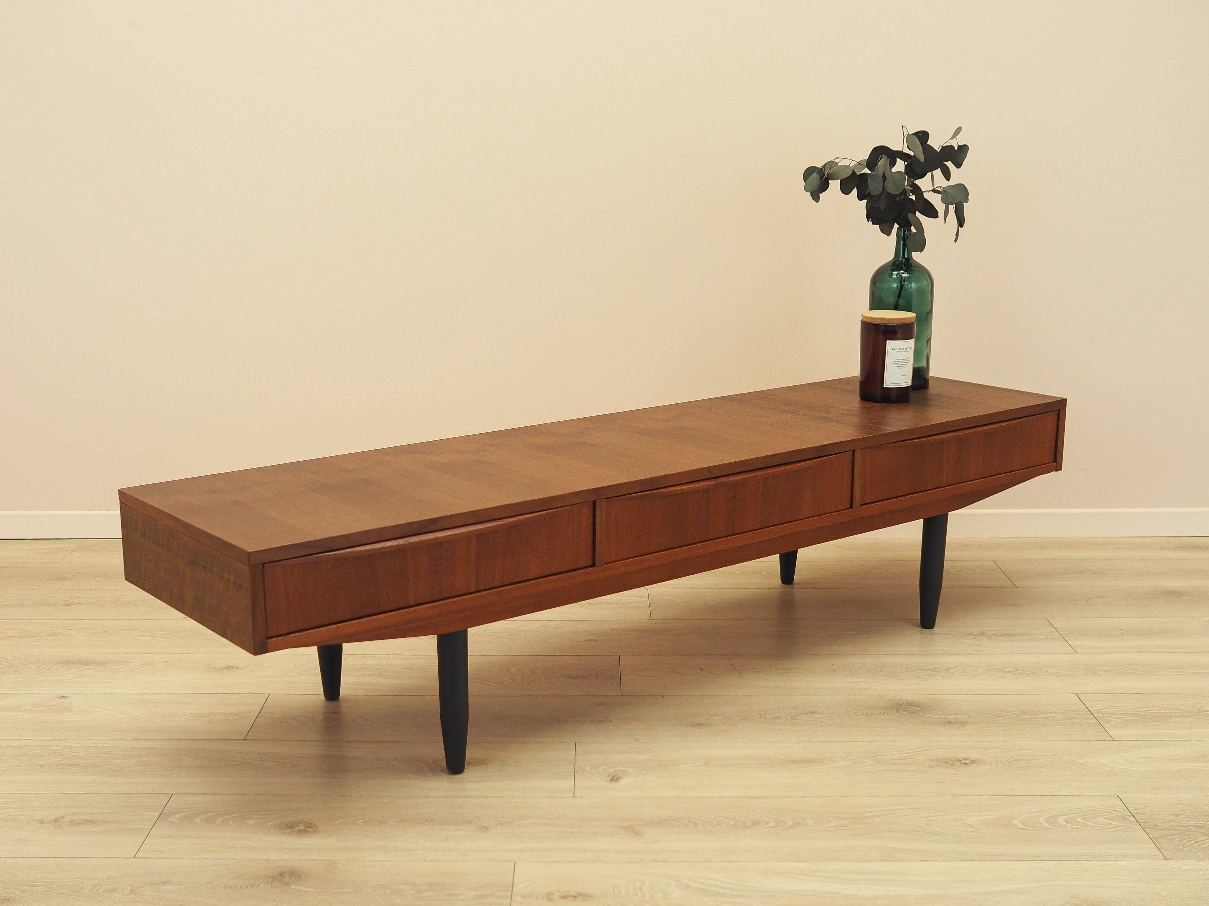 Teak sideboard with drawers, Denmark, 1970s