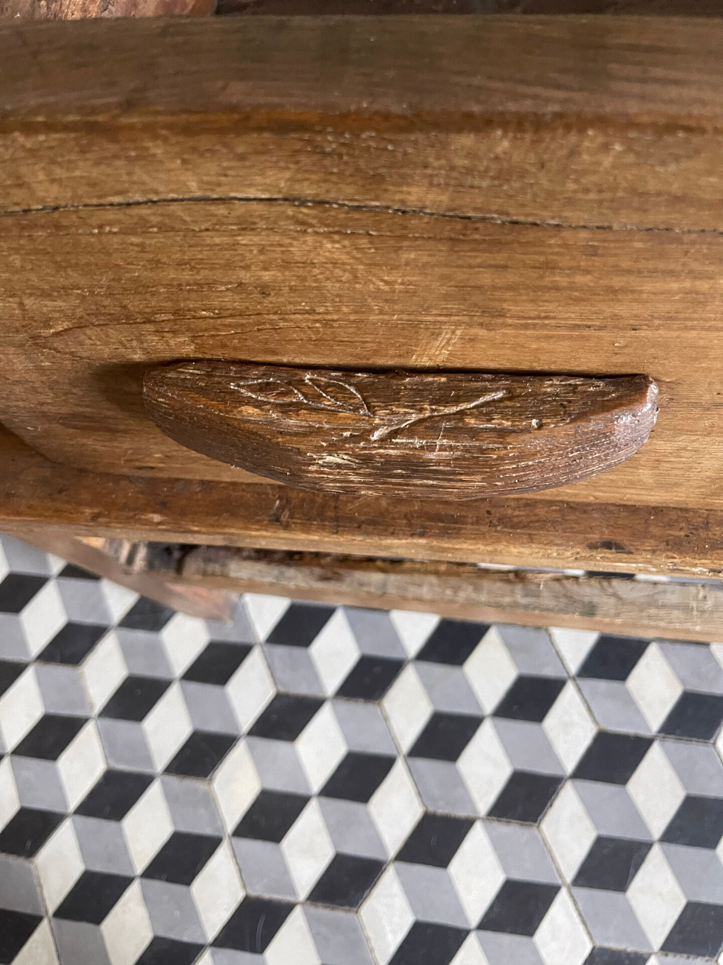 Old farmhouse coffee table