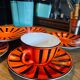 6 sub cups Digoin Sarreguemines