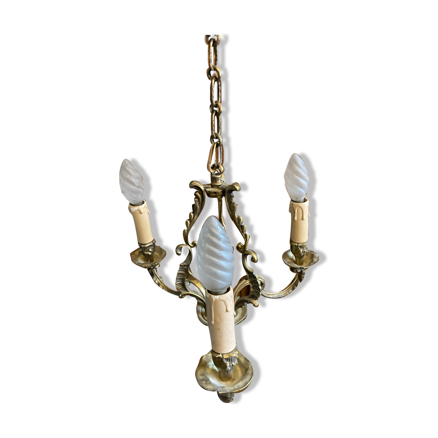 Bronze chandelier
