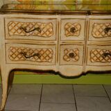 Commode 1900 galbée de style Louis xv