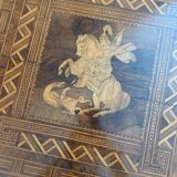 Marquetry table