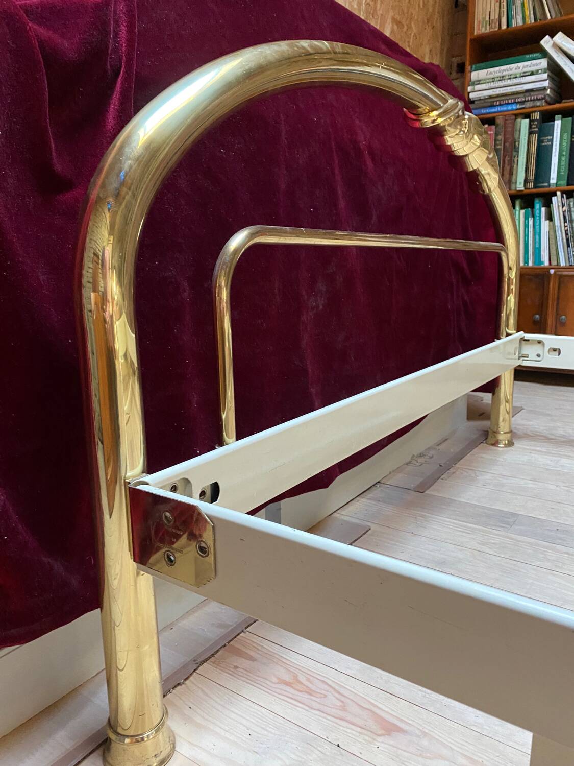 Brass bed Lipparini Design 1970