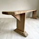 Massive old wooden bench
