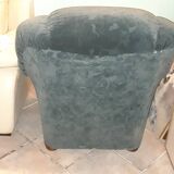 Fauteuil en velours