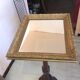 Antique wooden mirror