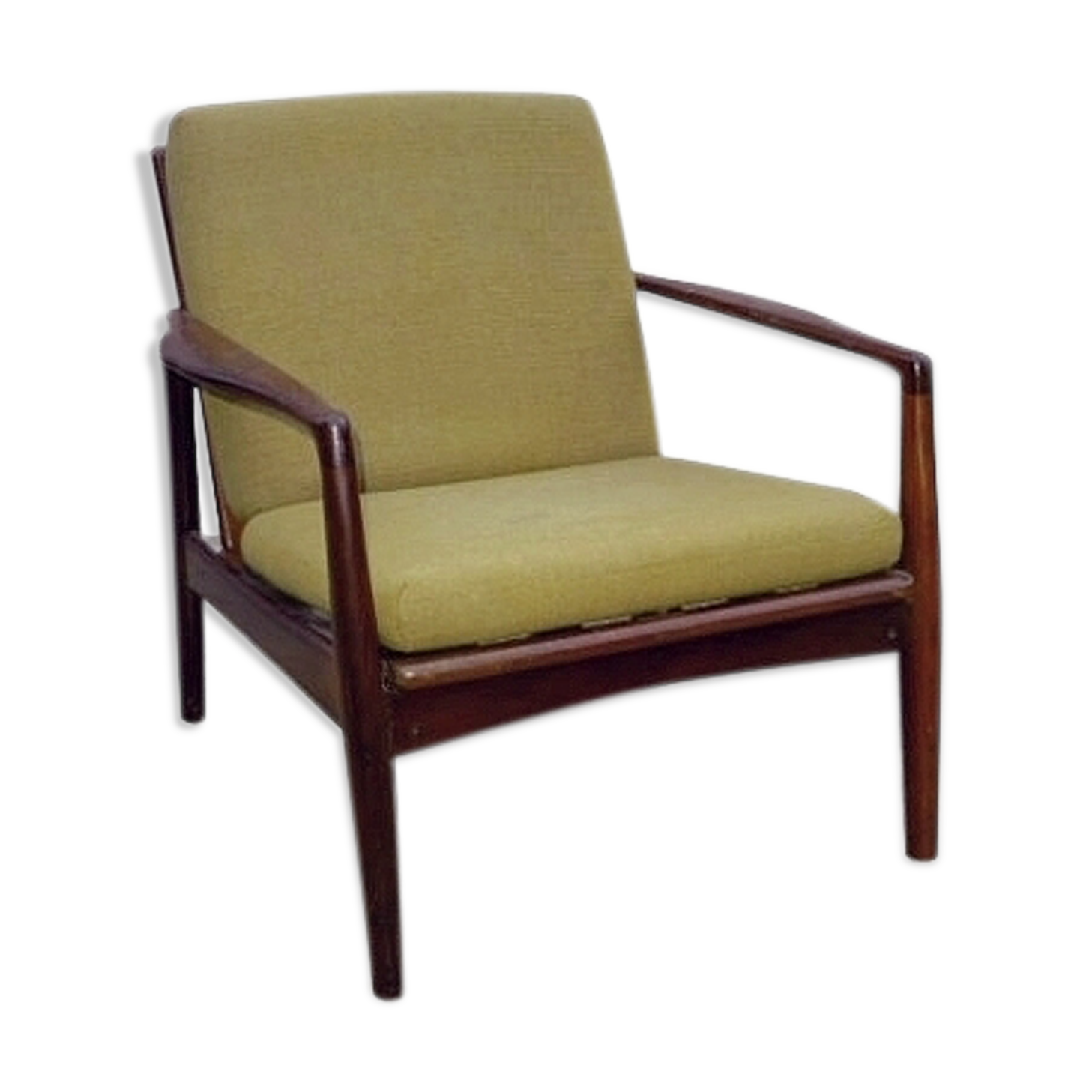 Scandinavian chair design in vintage teak 1960