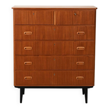 Coffre scandinave avec double tiroir supérieur