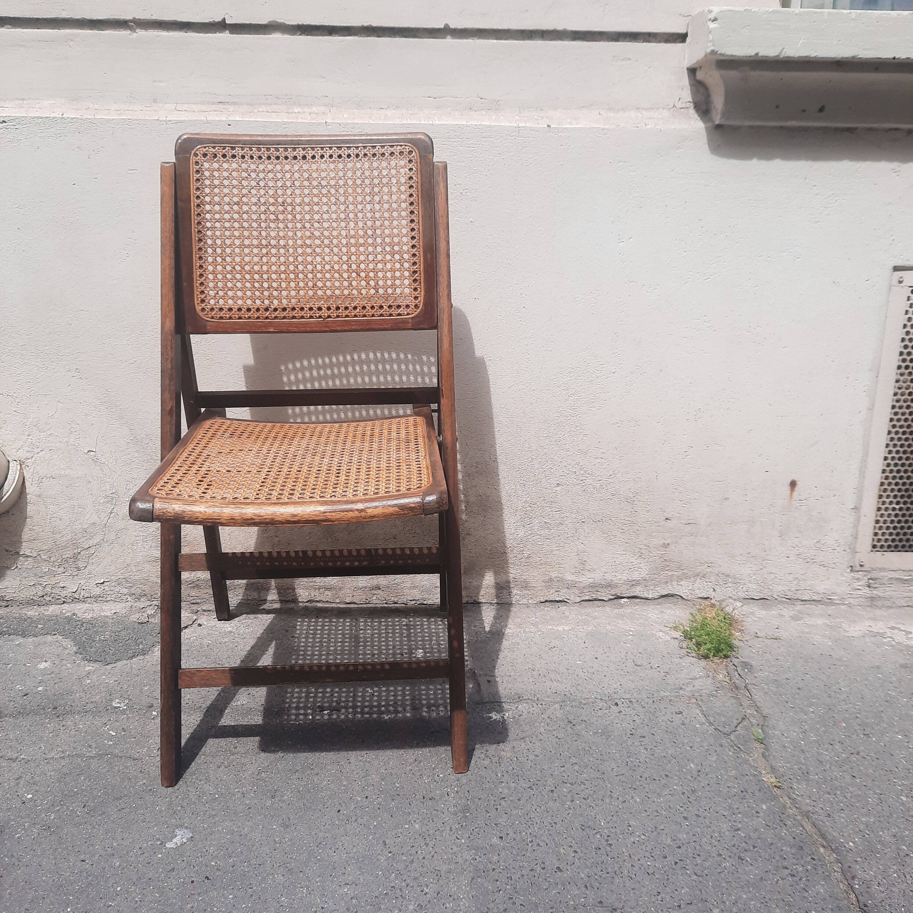 Chaise pliante vintage